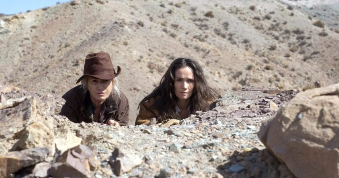 Primeras imágenes de Mercedes Morán y Natalia Oreiro filmando un western en Mendoza