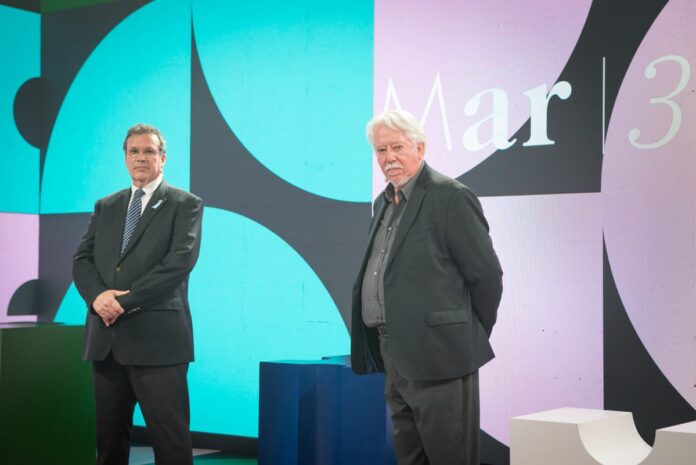 El ministro Tristán Bauer y el Presidente del INCAA Luis Puenzo inauguraron Mar del Plata con un homenaje a Pino Solanas