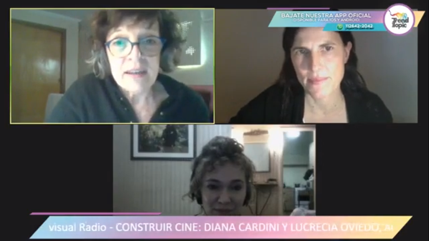 Diana Cardini y Lucrecia Oviedo, en la Competencia Argentina del 8º Construir Cine