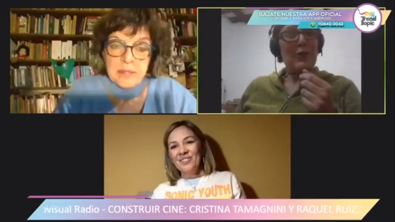Raquel Ruiz y Cristina Tamagnini, en la Competencia Argentina del 8º Construir Cine