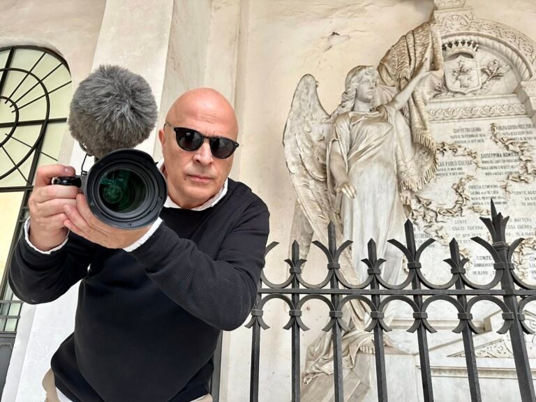 El documentalista argentino Eduardo Montes-Bradley rodó en Italia escenas de su nuevo proyecto, «The italian factor»