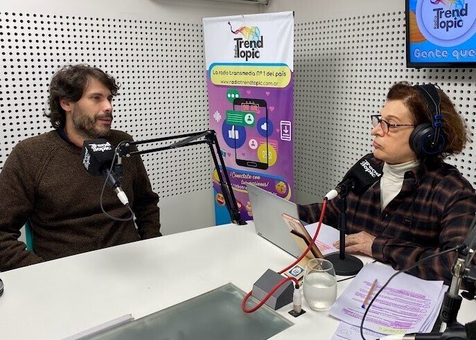 GPS Audiovisual Radio – 9/8/2023 – Entrevistas: Jorge Leandro Colás, Paula Tabachnik, Sebastián Alfie, Eva Bianco